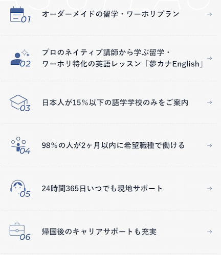 夢カナの特徴