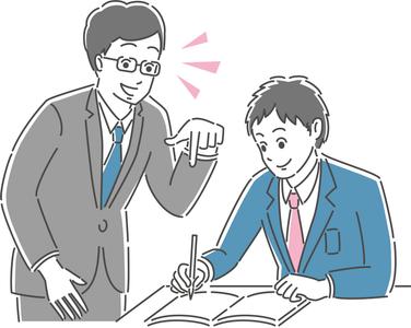 マンツーマン：one on one のアイキャッチ