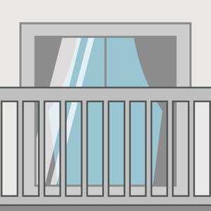 ベランダ：balcony のアイキャッチ