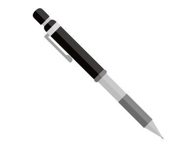 シャーペン：mechanical pencil のアイキャッチ
