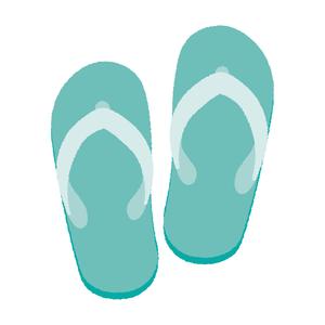 ビーチサンダル：flip-flops のアイキャッチ